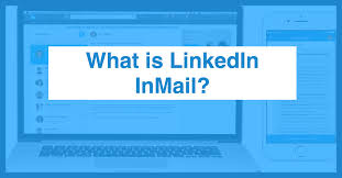 What is the purpose of LinkedIn InMail messages?